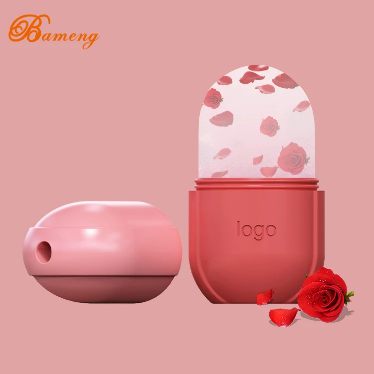 

2021 New lift and tighten skin massager Silicone face ice massage ice for beautiful