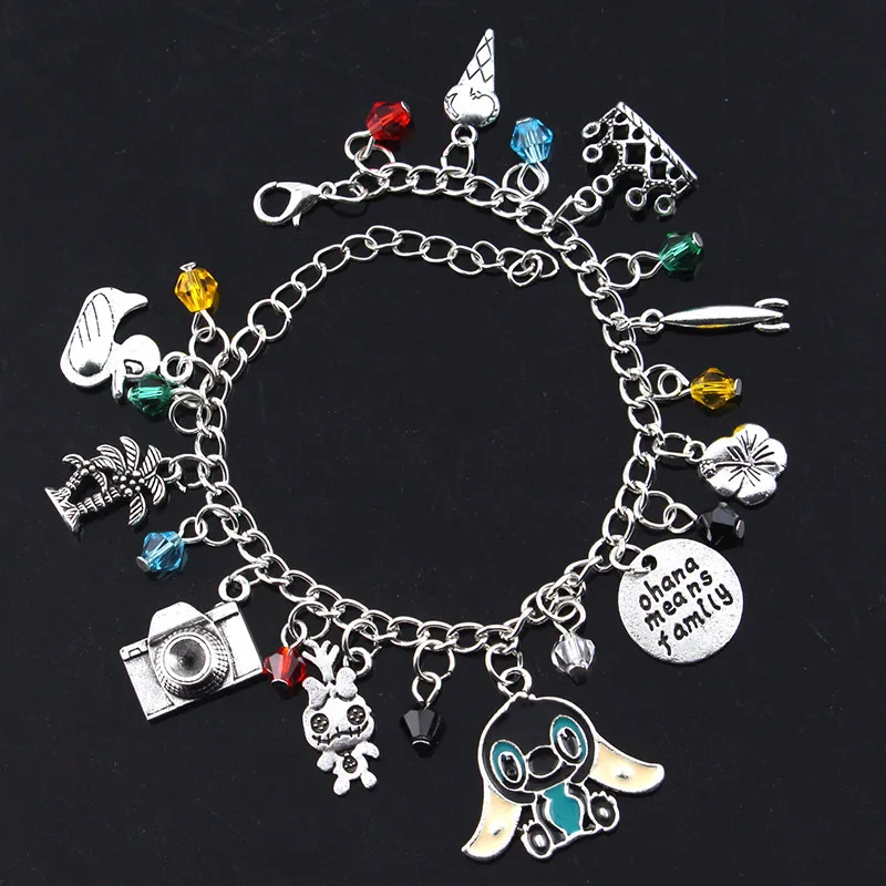 

Cartoon Cute Charm Bracelet for Women Girls Jewelry