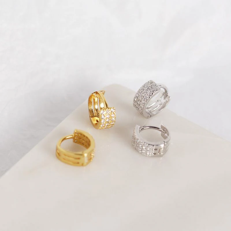 

2020 Fashion Trend 925 Sterling Silver Handmade luxury Style Hoop Earrings jewelry For Women Dylam jewelry