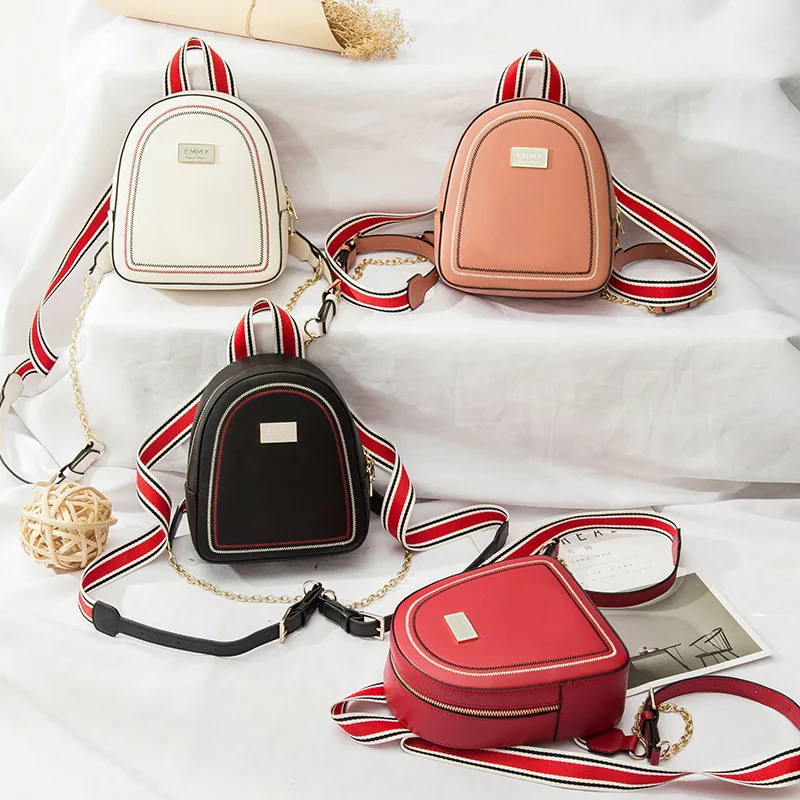 2020 女士 pu 皮革夏季迷你背包女孩背包小旅行背包