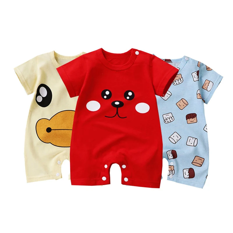 

Baby Clothes 1 Lot Baby Climbing Suit, Infant 100% Cotton Baby Bodysuit/