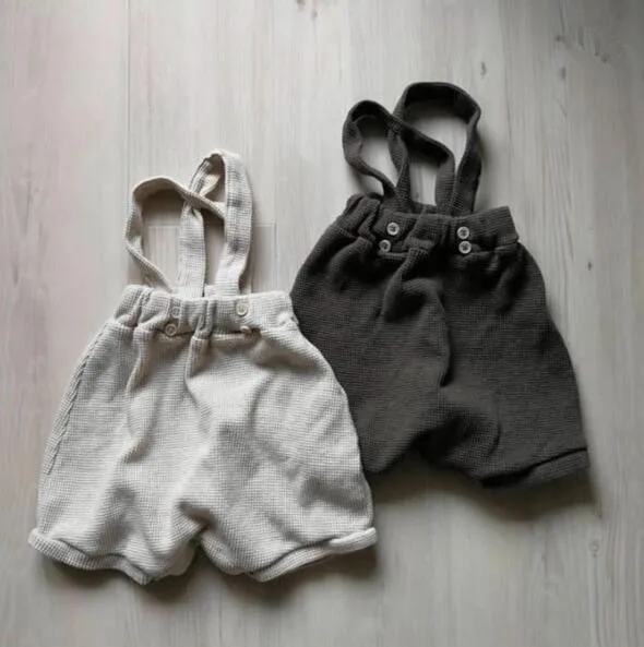 

New Babys Girls Overalls Spring Cotton Fashion Babys Shorts 6-24 Month