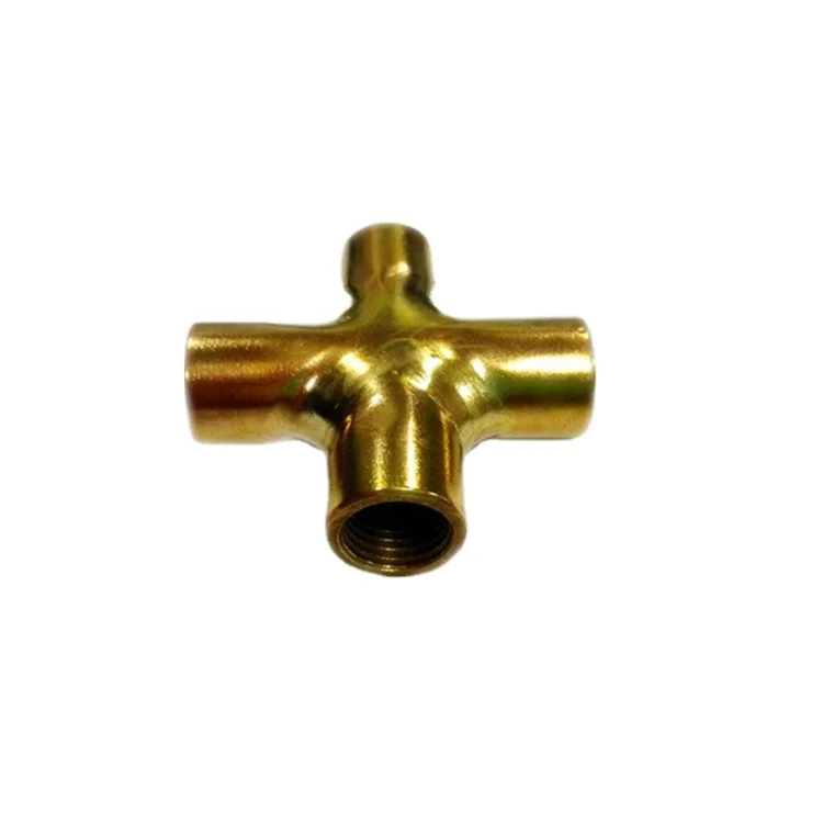 

Customized good sale brass cross pipe fitting in nanjing