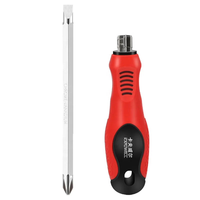 

KAFUWELL SD3685 Multifunction Magnetic Double Headed Slotted Phillips 2 In 1 Combination Screwdriver