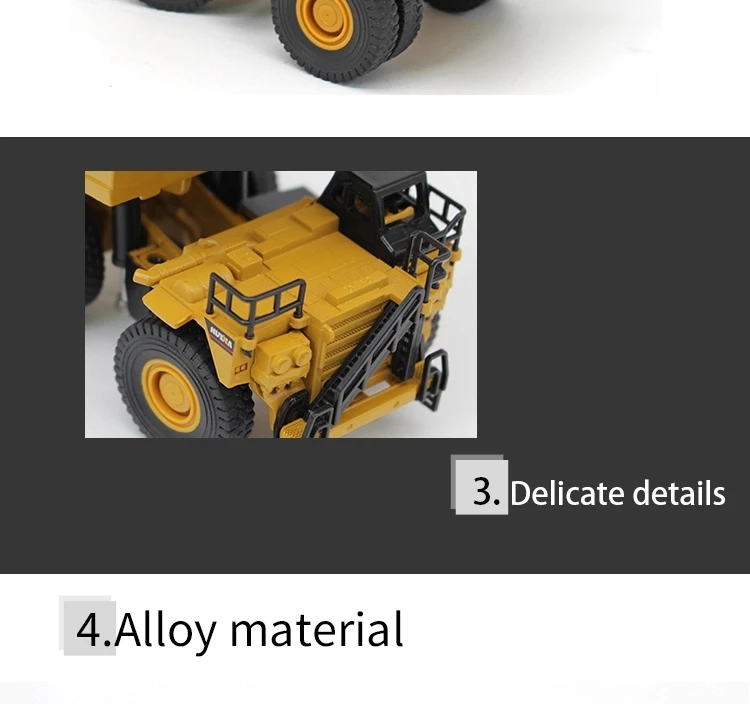 Huina 1812 1:60 Promotional Dump Truck Toys Model For Huina 1812 Truck Model Vs 1810(5)