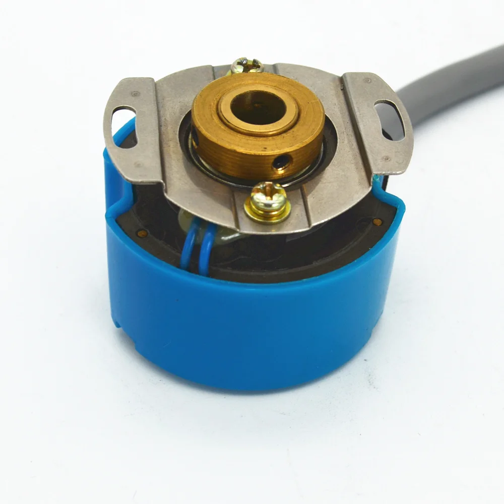 Micro Stepper Motor With Encoder 8mm 48mm Hollow Shaft Uvw Signal Servo