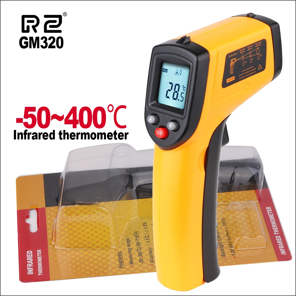 Accurate Infrared Thermometer Gm320 Digital Temperature Gun - Temu