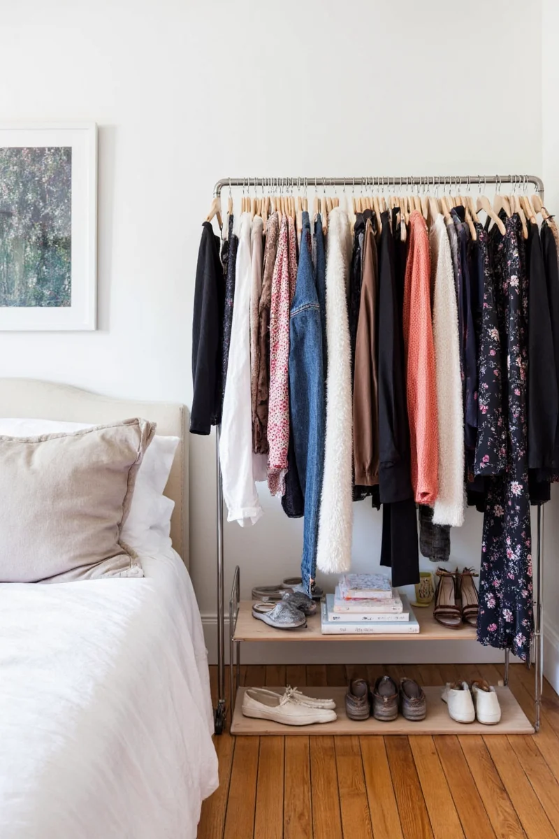 Small bedroom before and after transformation