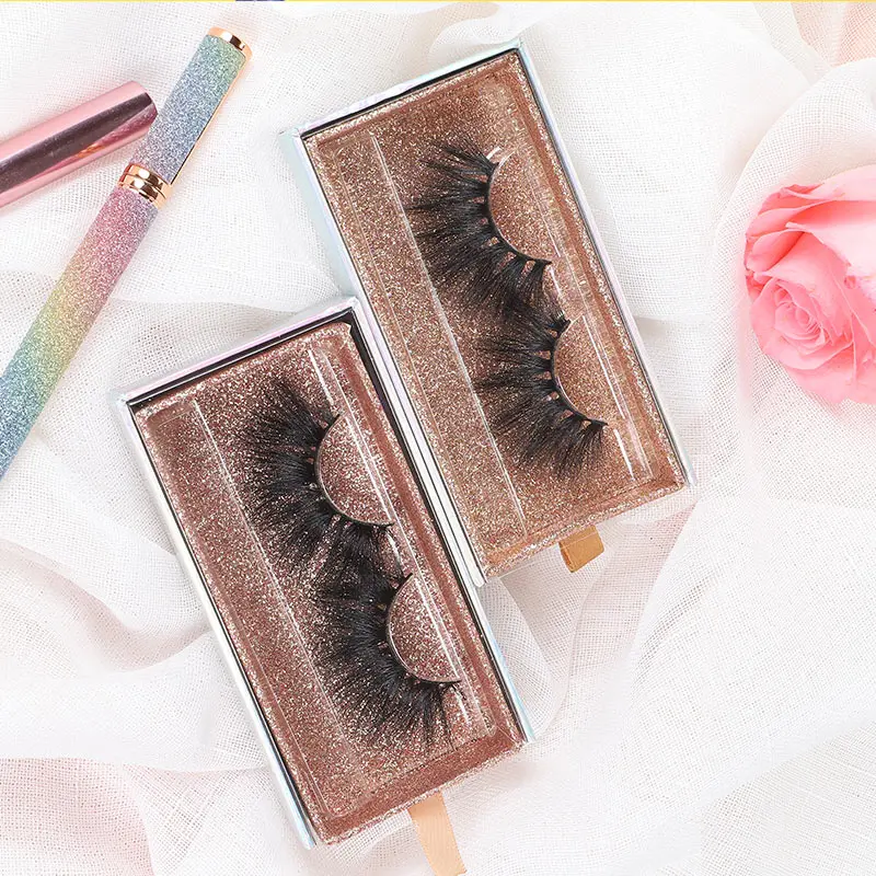 

fluffy natural 5d full strip lashes vendor customized boxes lashes3d wholesale vendor bulk 25mm magnetic mink eyelashes book
