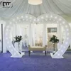 DT Royal Metal Wedding / Party Mandap Arch For Decoration With Led Lighted Columns Wholesale In China