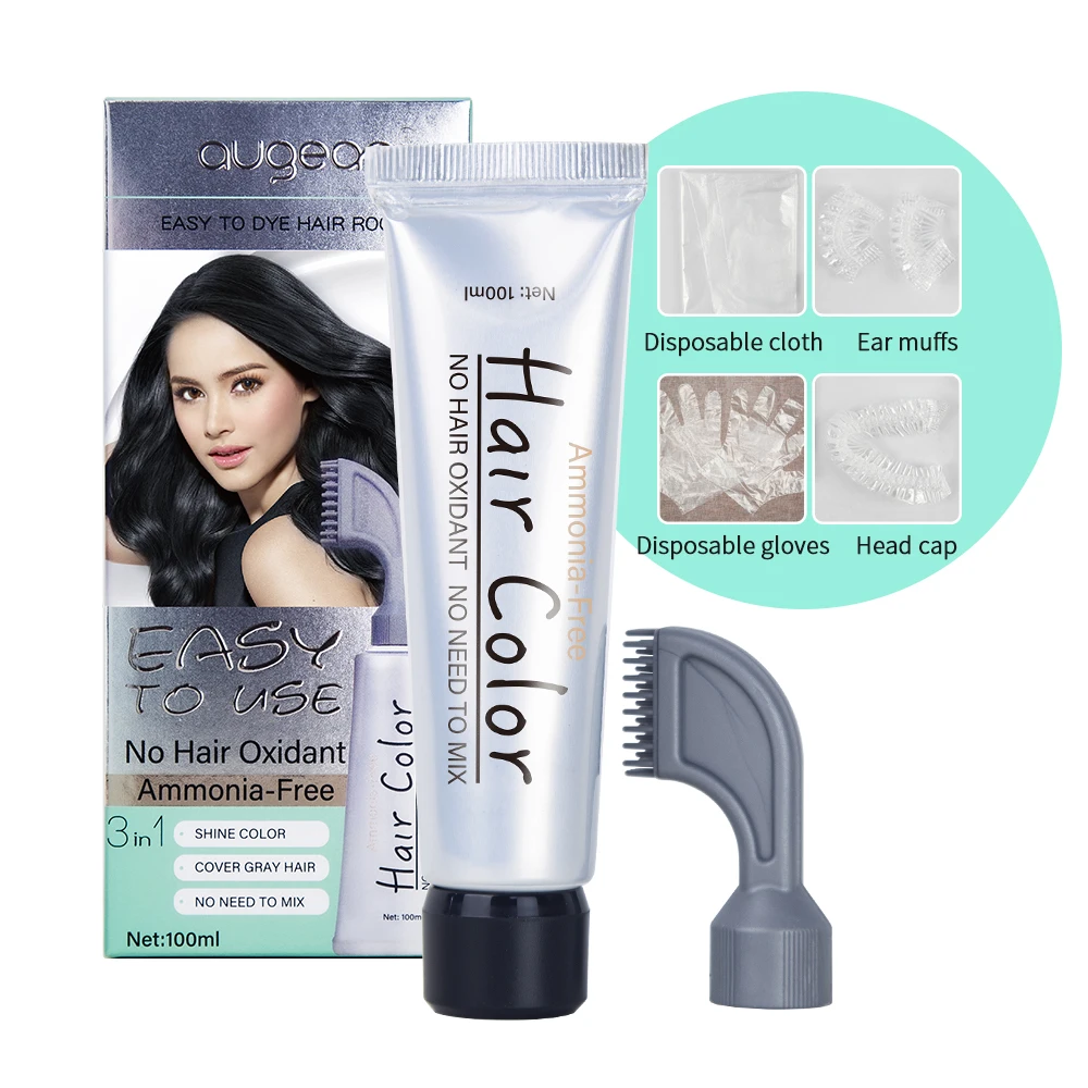 

black Hair Color Cream hair dye kit
