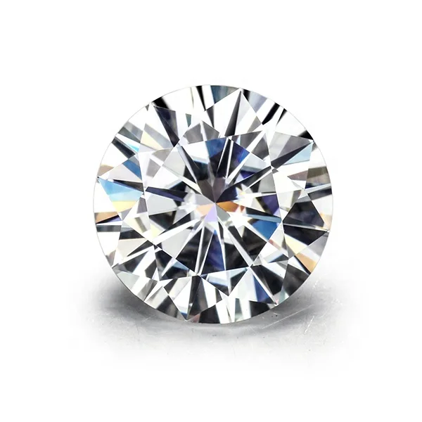 

Starsgem company round shape 8.5mm 2.5 carat DEF color 8 hearts and arrows cutting loose moissanite diamond