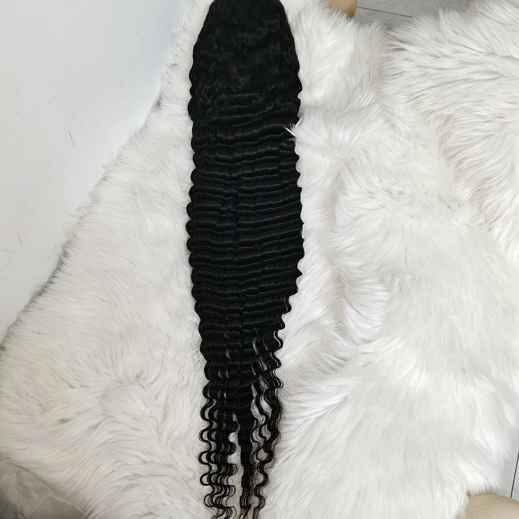 

Amara best sale deep wave frontal wig 10A 30 inch deep wave wig transparent lace 10-40inches deep wave wig 180% density in stock