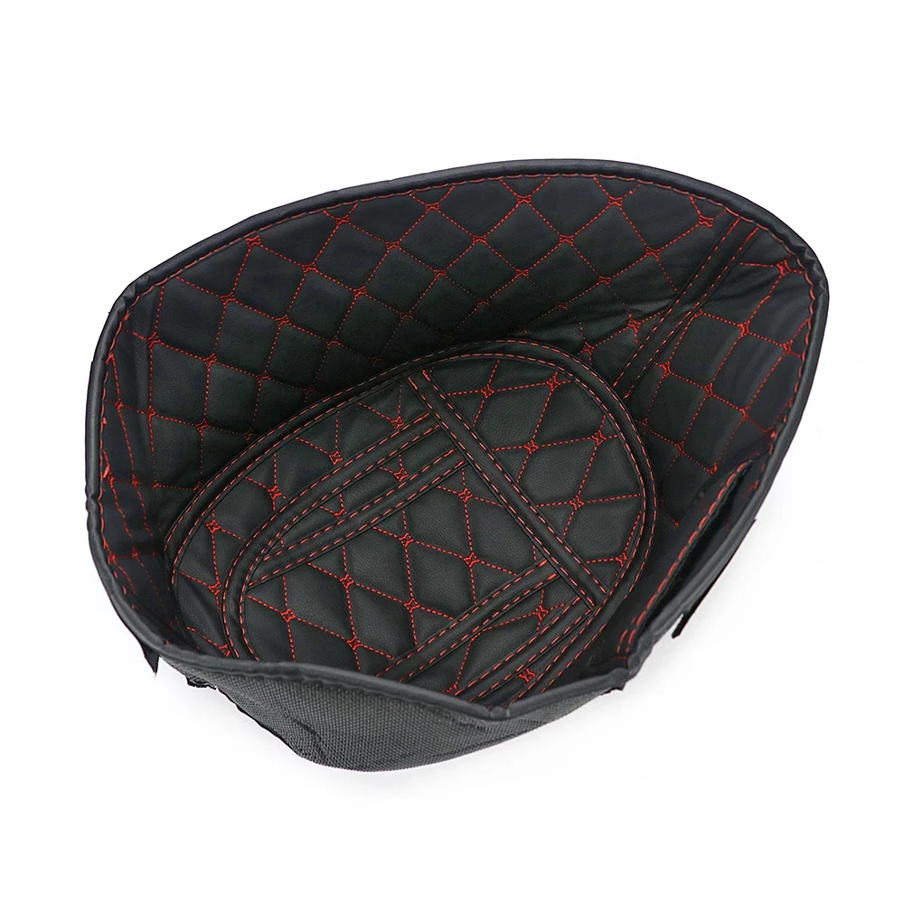 

Motorcycle Nylon Leather Storage Box Rear Trunk Cargo Liner Protector Seat Bucket Pad for Vespa Sprint Primavera 150