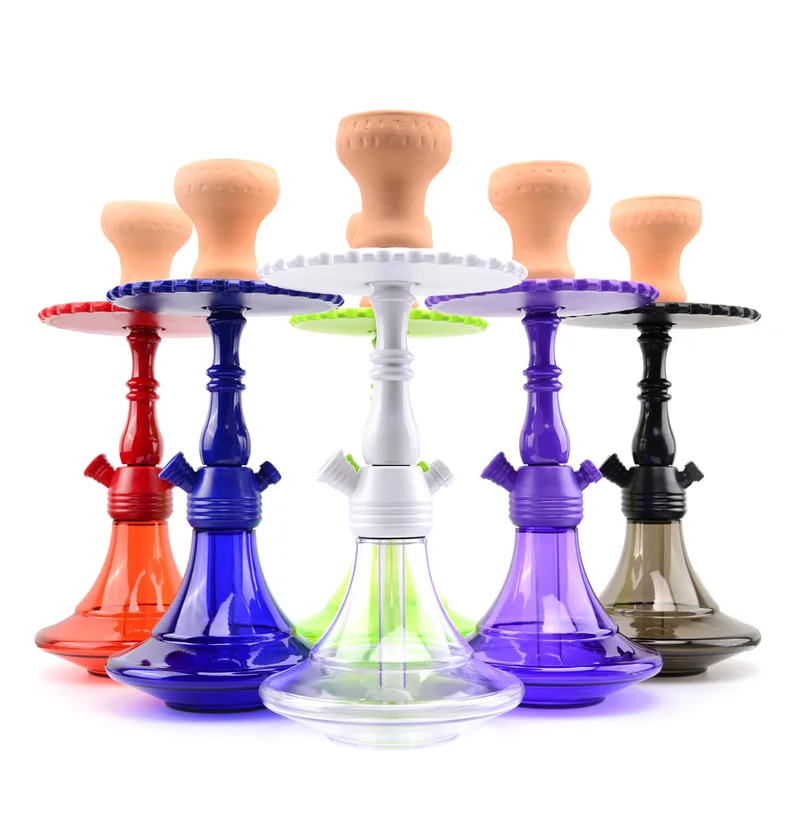 

Wholesale Custom colorful smoke Hookah Shisha Hookah Narguil Chicha sheesha Portable Shisha Hookah