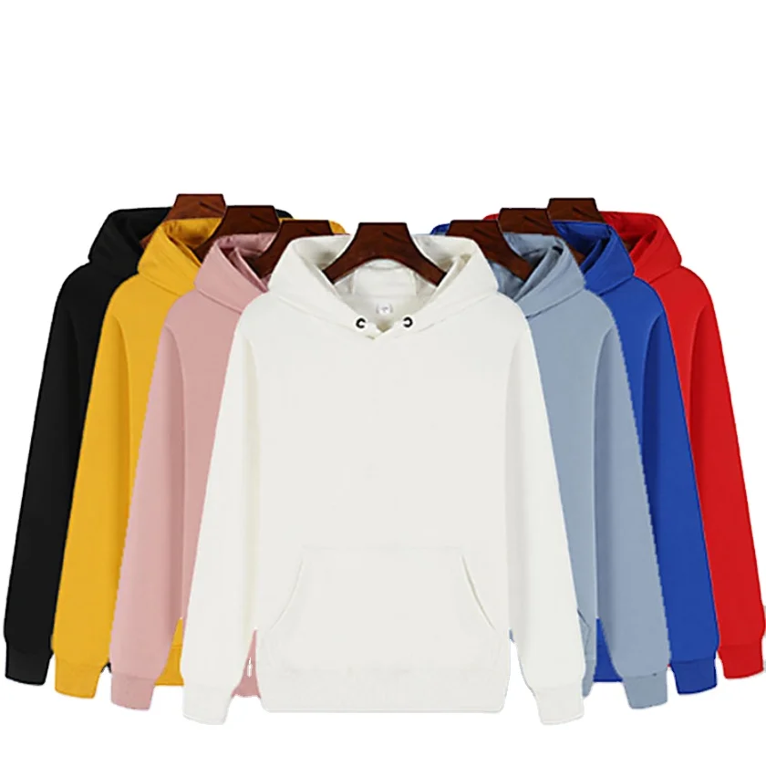 

High quality custom logo printed blank fleece custom unisex embroidery Cotton spandex hoodies sweatshirts, Customized colors