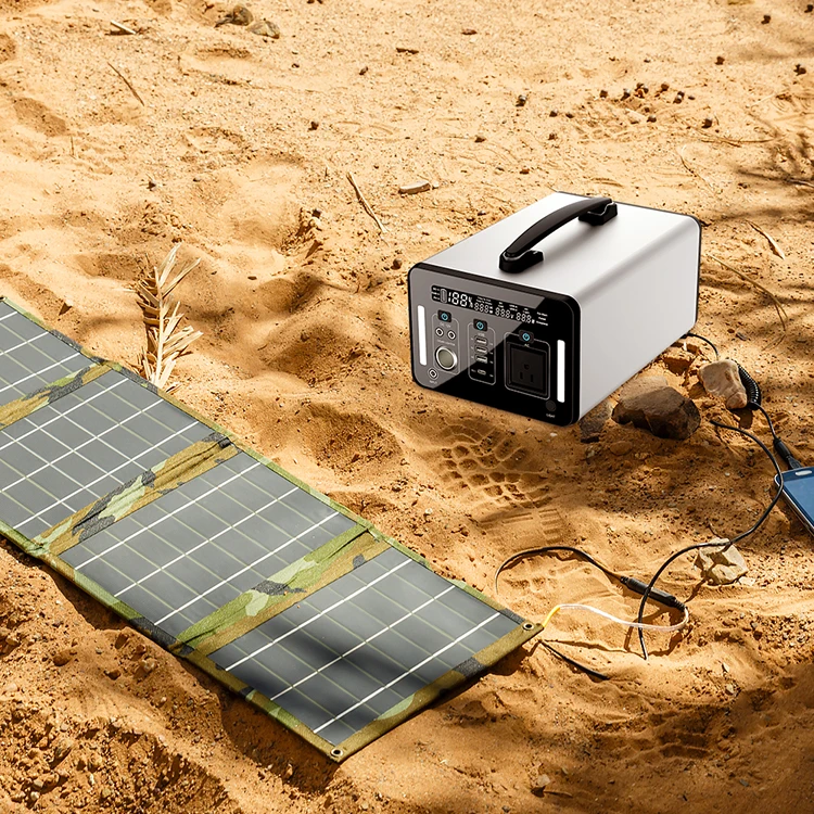 

1000W Solar Outdoor Power Supply Portable High Capacity Power Station For Camping Food Truck Explorer Phone