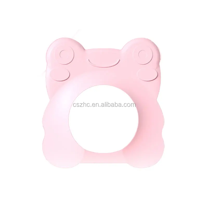 High Quality Infants Soft Protection Baby Shower Cap Silicone Shower Visor Bathing Hat