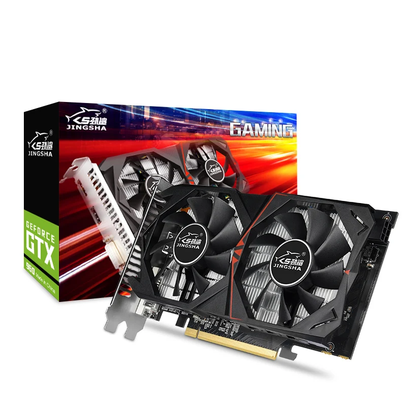

JINGSHA High Quality Memory 4Gb GTX960 gpu gaming Graphics Cards