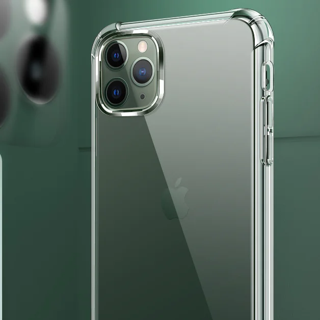 

Transparent TPU Phone Cases For iPhone 11 12 Pro Max Cover