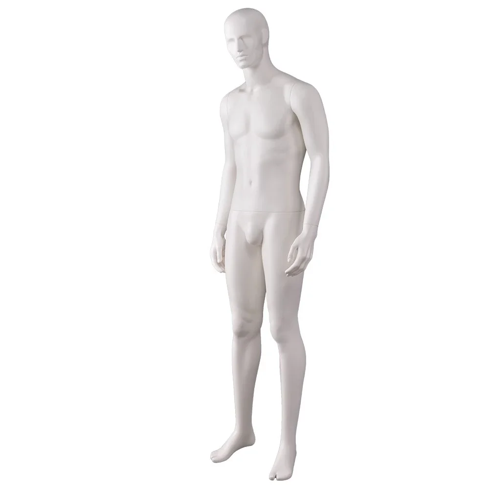 

New arrival standing full body male maniquines white colored used for clothes display mannequins, Any color is available