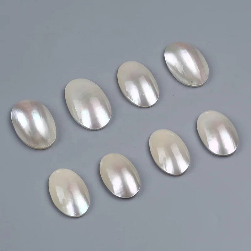 

Hot Selling Perfect Factory Price High Quality White Mabe Loose Pearl