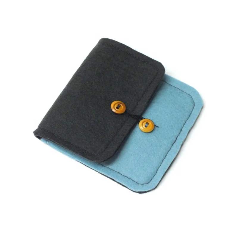 

Amazon Hot Sale Recycled Button Design Organic Cotton Jewelry Gift Pouch, Black, blue, green, grey, pink, white, yellow, etc