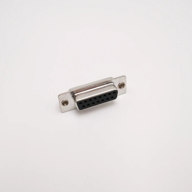 D-Sub DB9 mâle 9Pin Noir Couvercle Vis Type Breakout terminaux connecteur