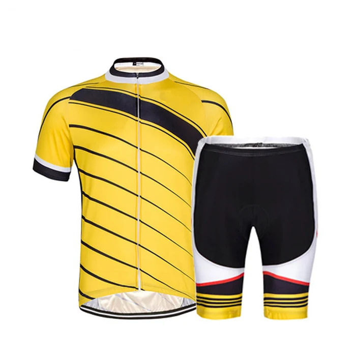 

Guangzhou Manufacturer Produce High Quality Sublimation Men Cycling Jersey Sets Custom Sport Clothing