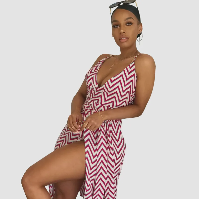 

summer club dresses sexy mini designer deep v neck cute women custom printing short flared dresses deep v neck wedding dress