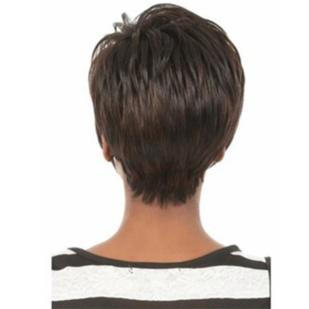 

120% Density Pixie Cut Human Hair Wig Hair Wigs For Black Women Human Hair Wigs