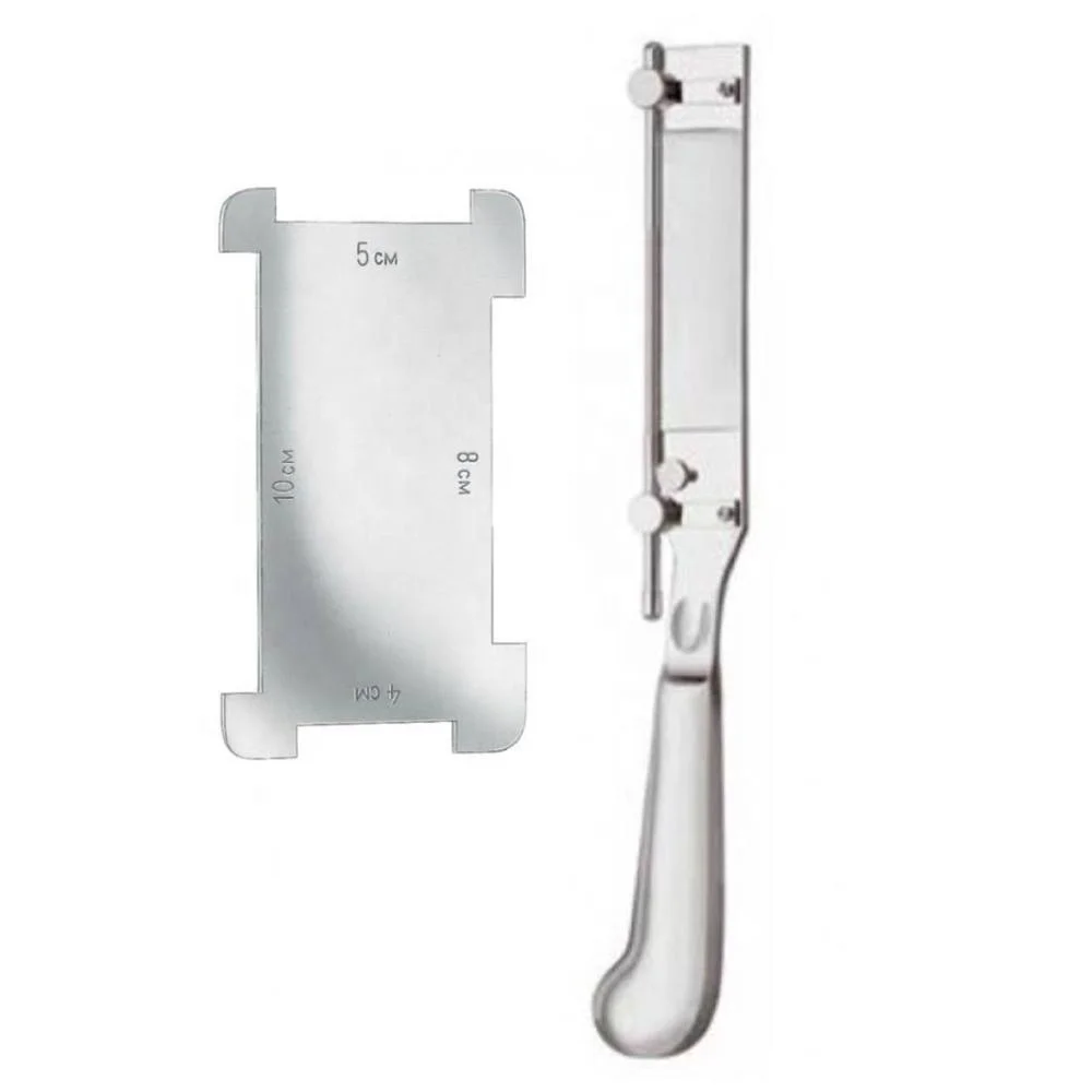 
SCHINK DERMATOLOGY / SKIN GRAFT KNIFE ADJUSTABLE Orthopedic Instruments MGI-ORT-0165 