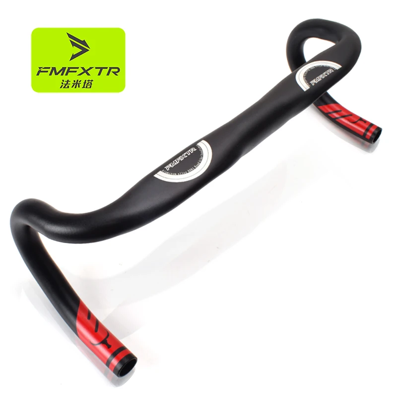 

FMFXTR road bike handlebar handlebar dead fly bicycle handlebar broken wind racing bicycle accessories 31.8 * 420mm