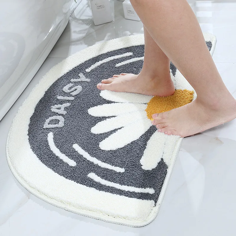 

i@home cute bathmat massage tufting machine bathroom rugs half round