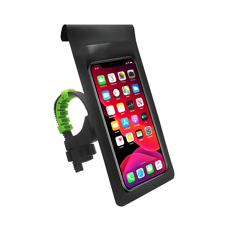 

Bike Waterproof Bicycle Mobile Phone Holder pouch Waterproof Bag PVC Material Can Be Applied to Treadmills and Shopping Carts