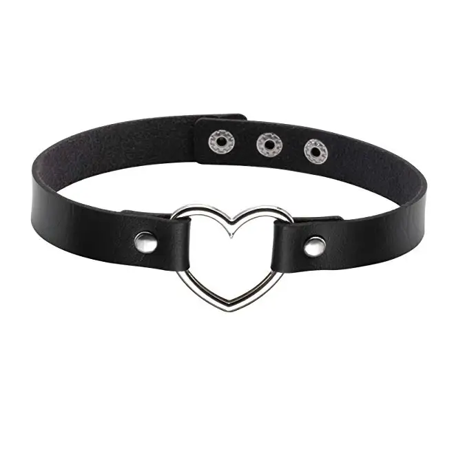 Willstar Punk Collar Punk Rock Rivet Collar Steampunk Gothic PU