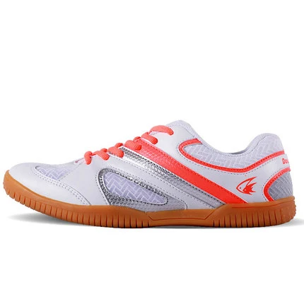 
Double fish table tennis shoes men and women non slip breathable professional competition PVC leather  (62465645190)