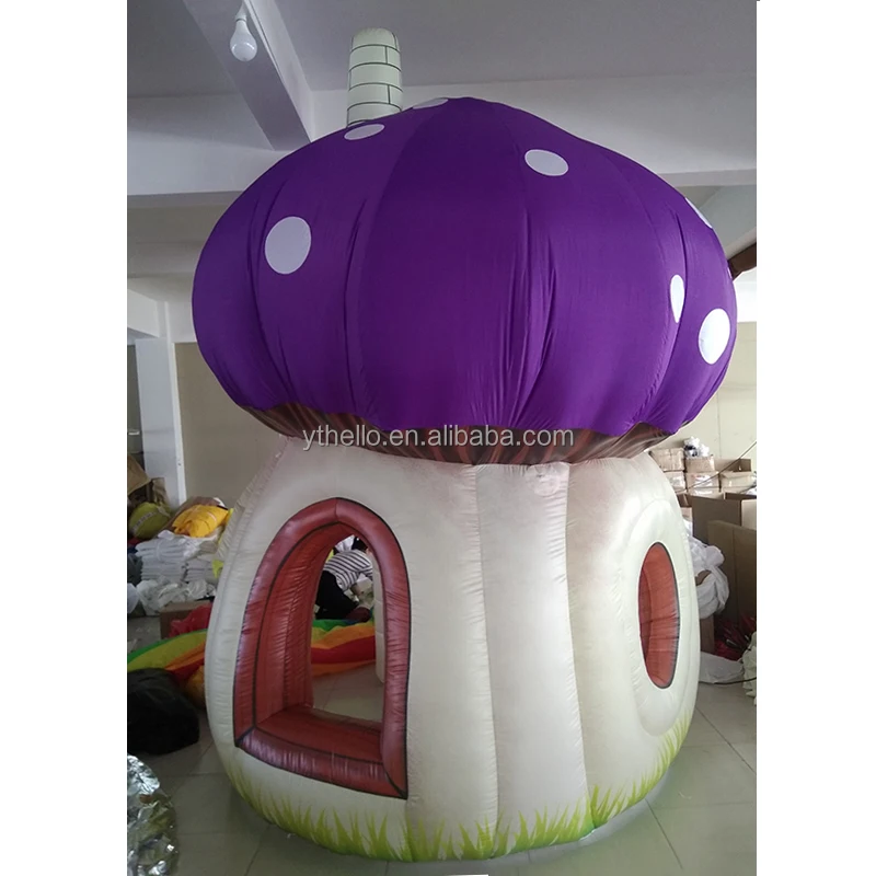 

led light show inflatable mushroom tent inflatable mushroom cartoon tent