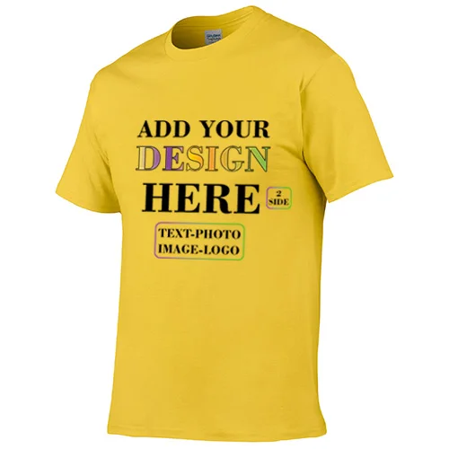 

Hot Sale Design Your Own Pattern Shirt Customized T-Shirt Add Your Picture Photo