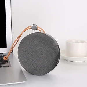 5W OEM logo customized fabric wireless bluetooth speaker with FM radio