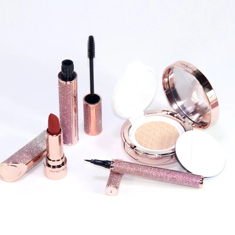 

Starlight Gift-set Makeup Shiny Cosmetic Boxes Lipstick Eyeliner Mascara and Foundation makeup sets, 1colors