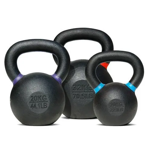
Powder Competition Coated Cast Iron Kettlebell  (60719755883)