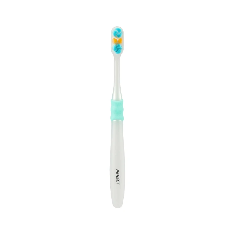 

PERFCT Anchorless Tufting Custom Packaging Ultra Soft 10000+ Bristles Tooth Brush Adult Plastic Toothbrush With Logo, Customized color