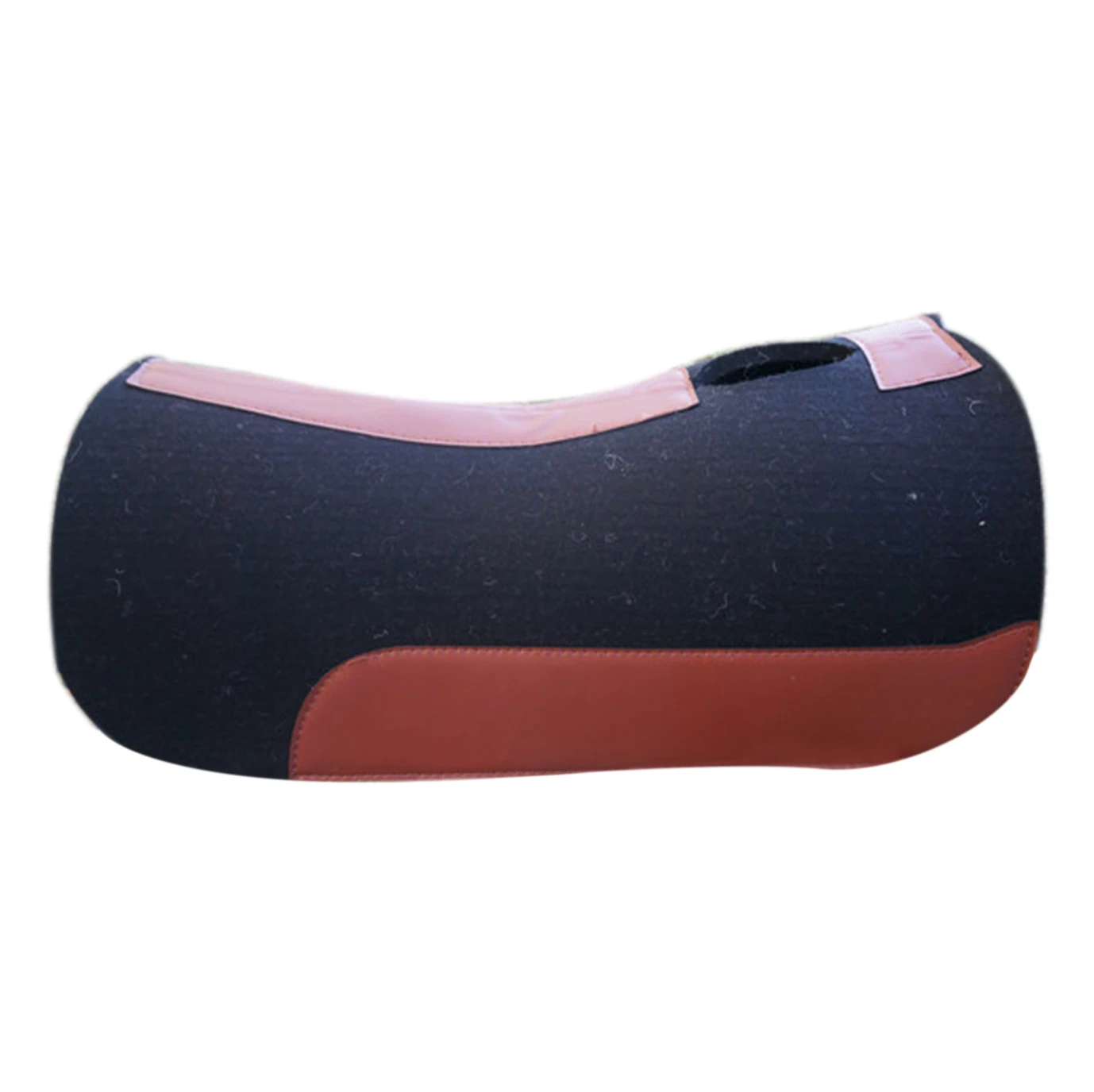 

Horse Riding Equipment 1 Inch Thick Pressed Contoured Western Wool Felt Saddle Pad For Horses
