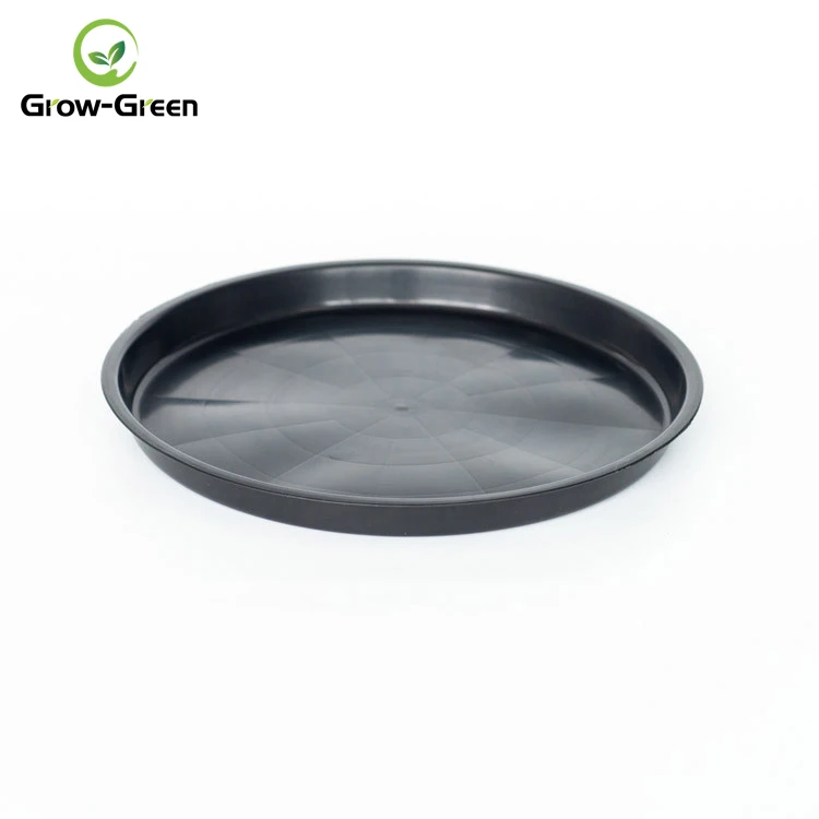 

High quality plastic black saucer, Black,white,orange