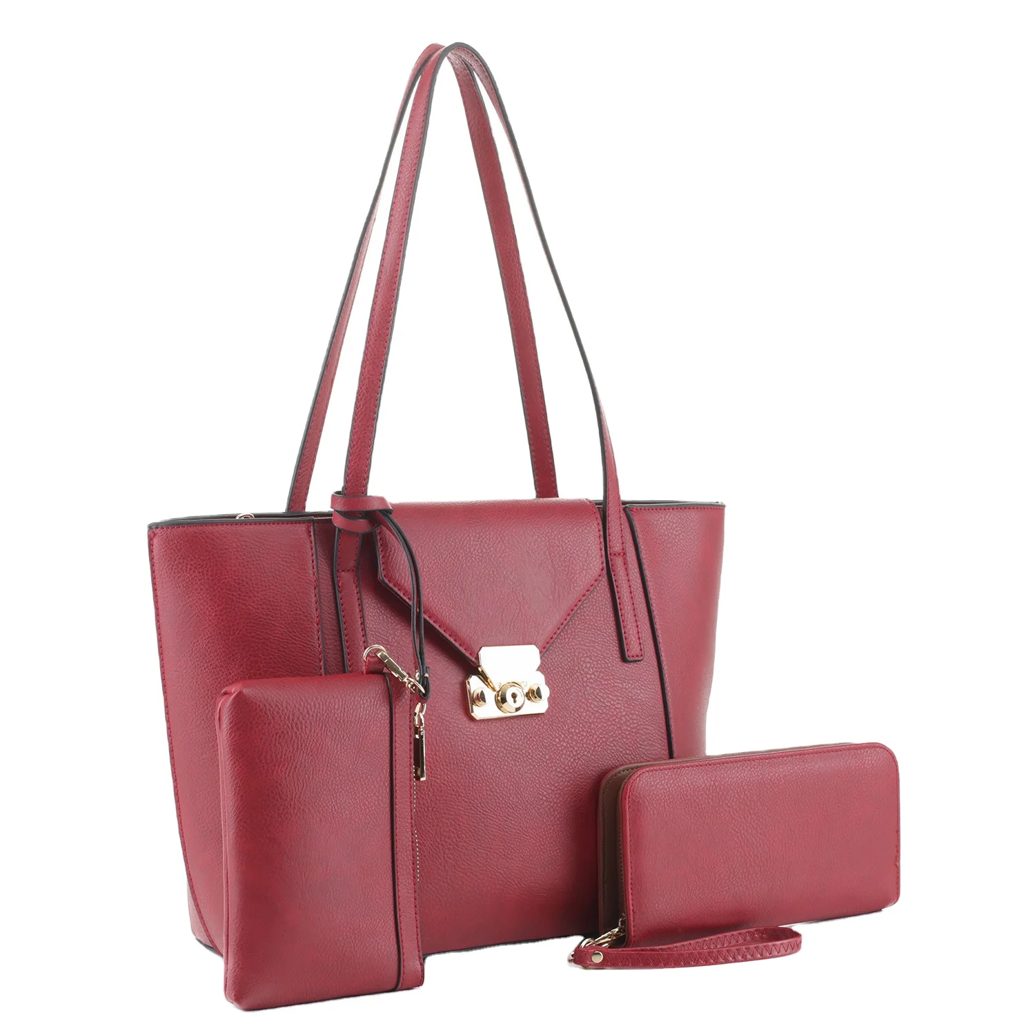 

2021 China Factory Hot Sale Fashion Women Leather Wallets with Long Zipper