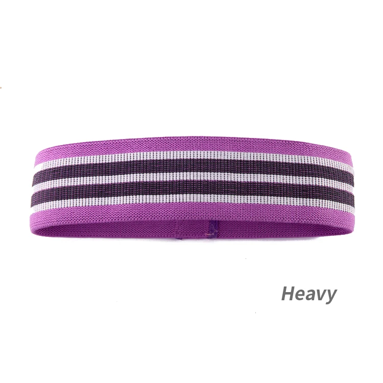 

Hot sale sports anti-slip elastic resistance bands circle fitness hip exercise bands, Pink, green, purple or customize