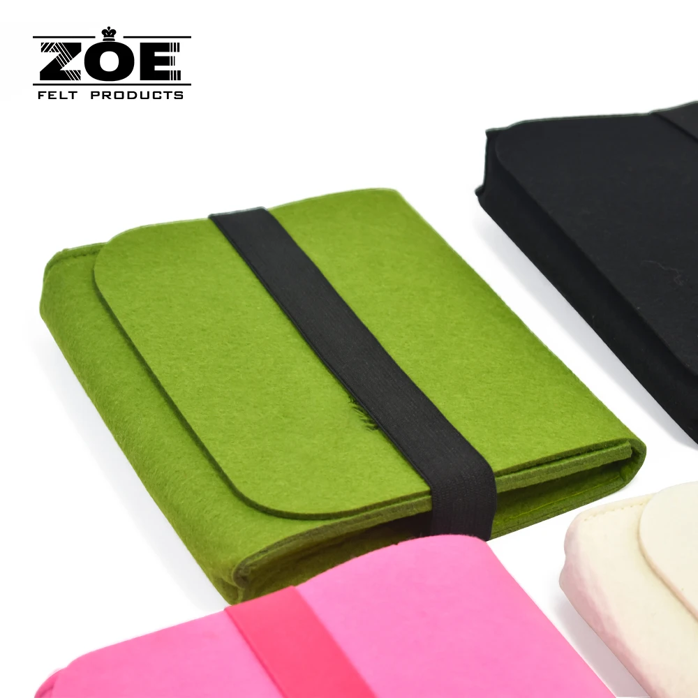 

Wholesale eco promotional custom New Fashion Factory directly selling felt small storage bag, Pink,green,black