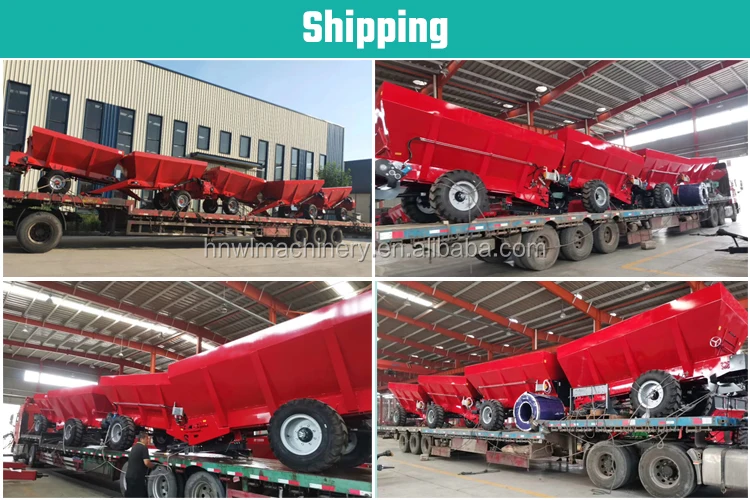 Ground Driven Fertilizing Manure Spreader Fertilizer Spreader From