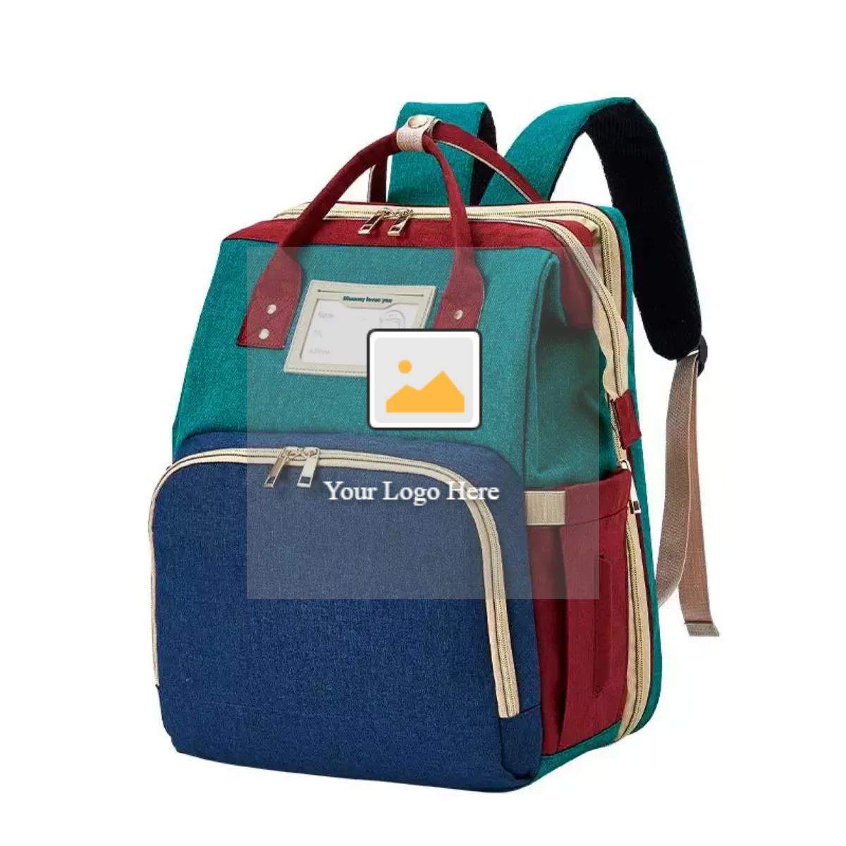 fashion multifunction large waterproof nappy bag mummy portable